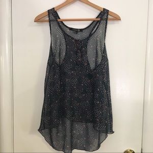 Forever 21 Chiffon Sleeveless Top